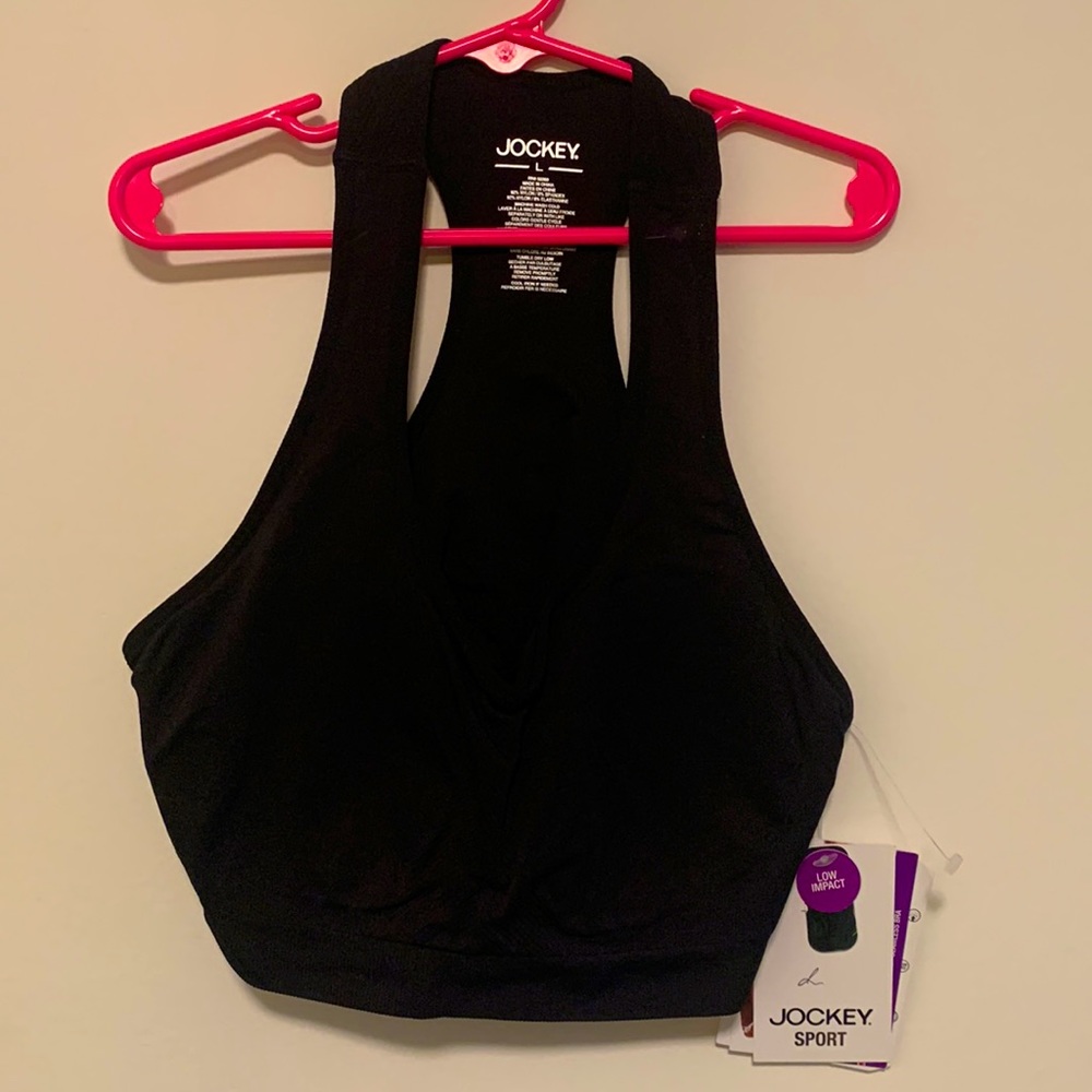 Jockey sports bra. Seamless. Removable cup